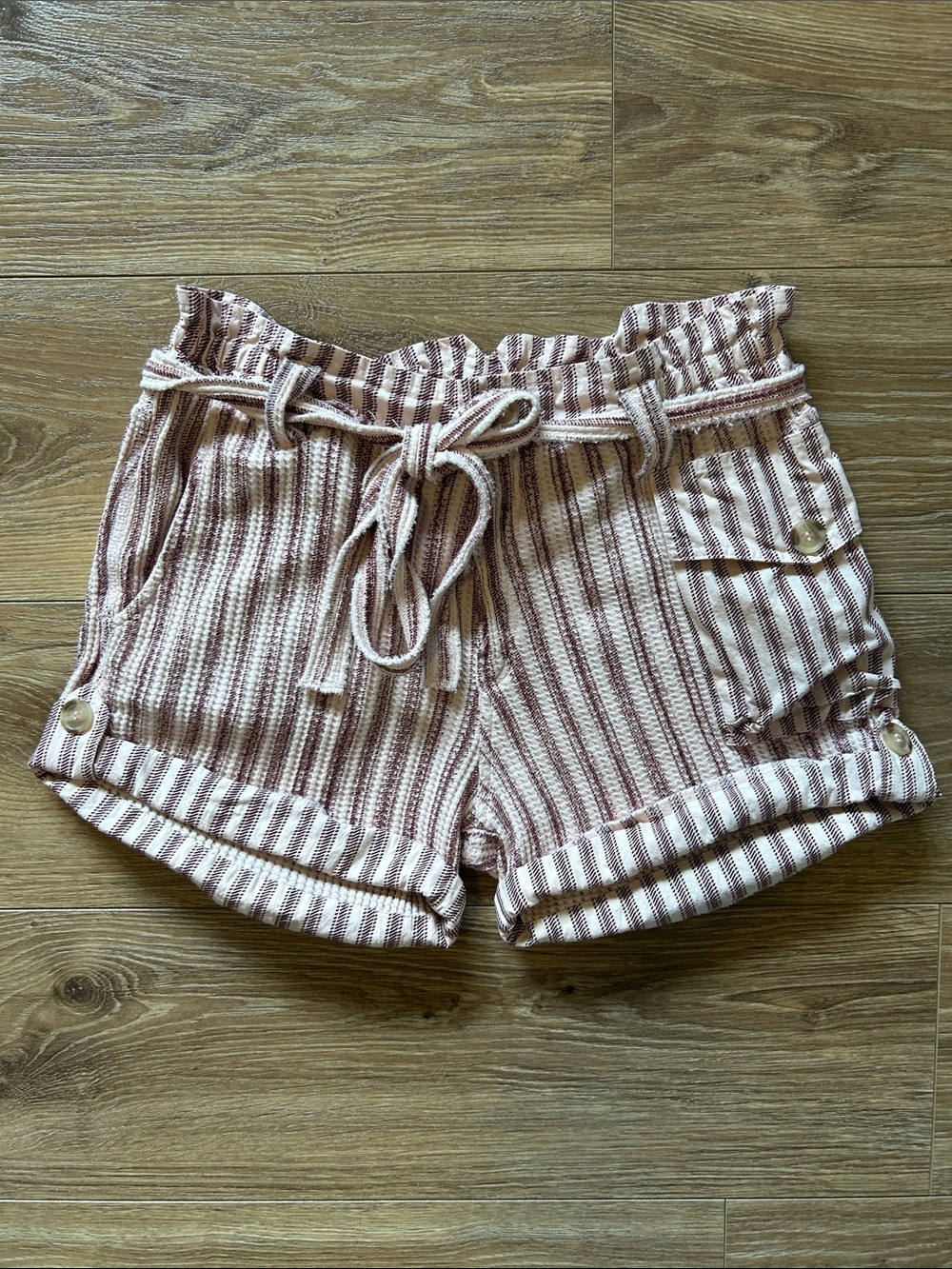 FP one Harriet striped shorts